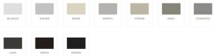 colores lavabo